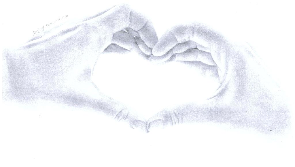 1024x579 Heart Hands Drawing Heart Hands - Heart With Hands Drawing