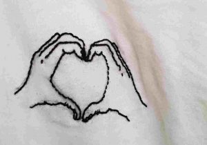 300x210 On The Flooru Blogrhdilchannawordpresscom I Heart With Hands - Heart With Hands Drawing