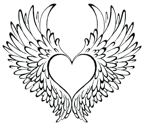 600x519 Printable Coloring Pages Of Hearts And Flowers Coloring Pages - Heart With Roses Drawing