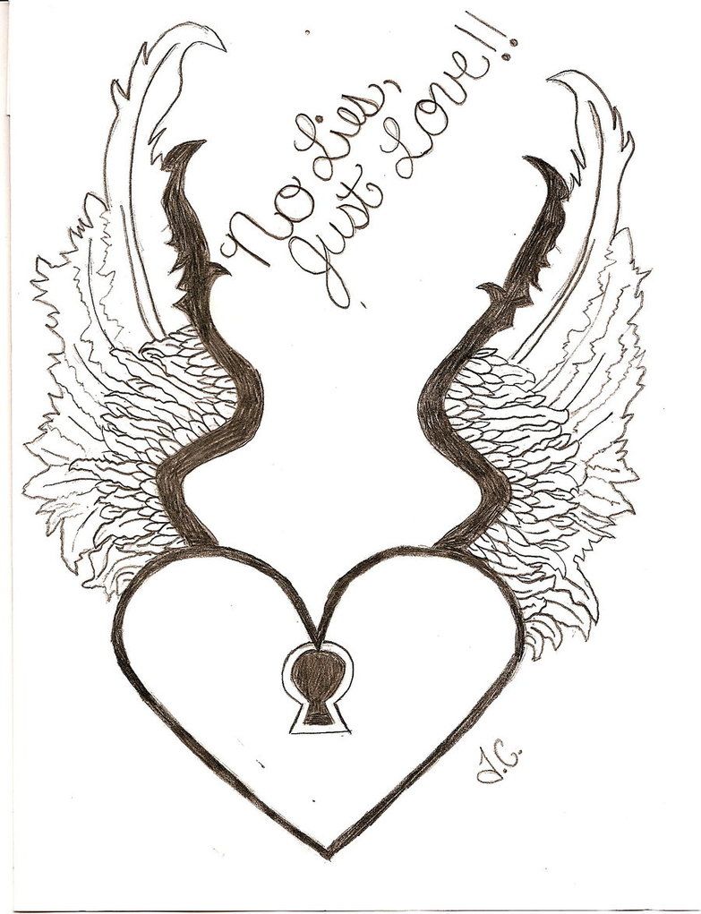 783x1021 Drawn Artistic Heart Pictures Heart With Wings Drawing - Heart With Wings Drawing