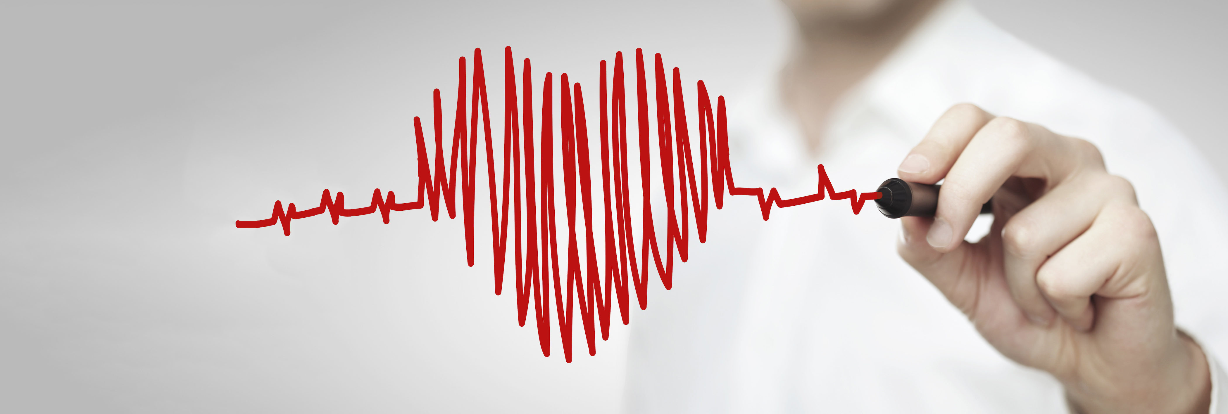 4200x1417 drawing chart heartbeat - Heartbeat Drawing