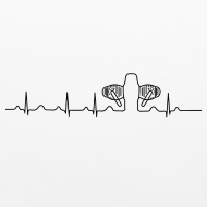 190x190 boxer engine heartbeat pillowcase spreadshirt - Heartbeat Drawing