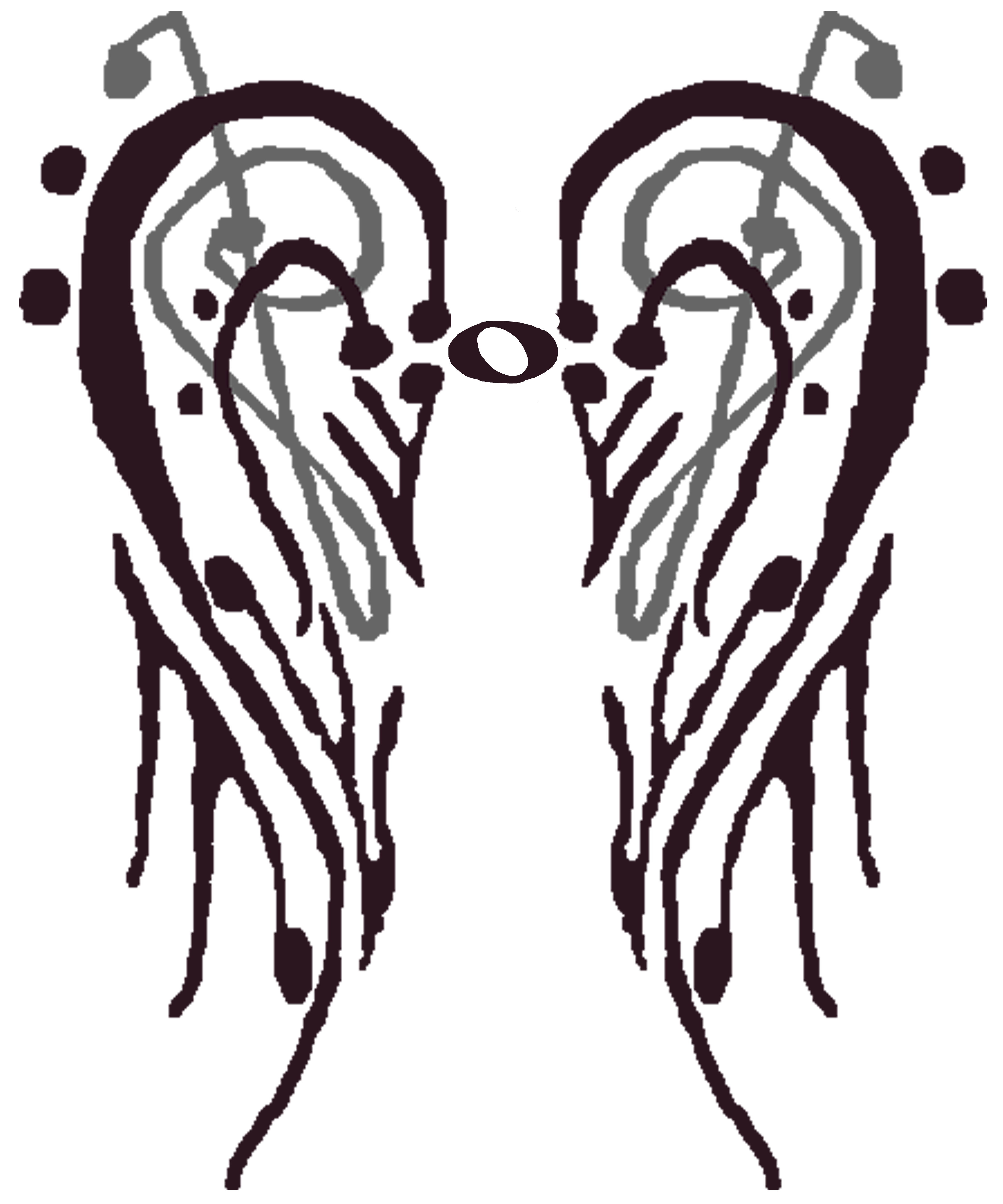 4500x5400 collection of free heartbeat drawing angel wing download on ui ex - Heartbeat Drawing