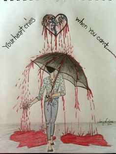 236x314 Gallery For Gt Pretty Broken Hearts Drawings Random Drawings - Heartbreak Drawings