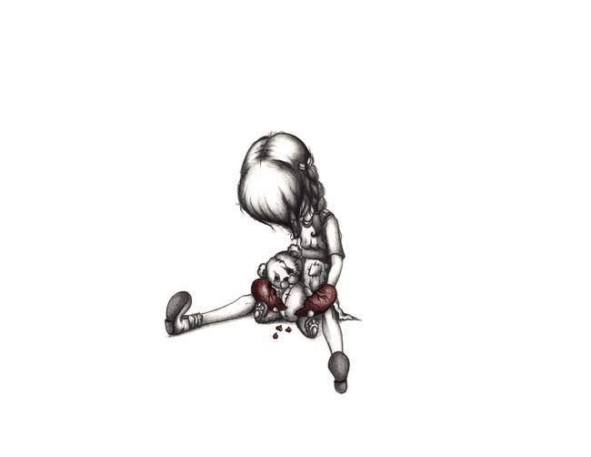 650x502 Stunning Heartbreak Pencil Drawings And Illustrations For Sale - Heartbreak Drawings