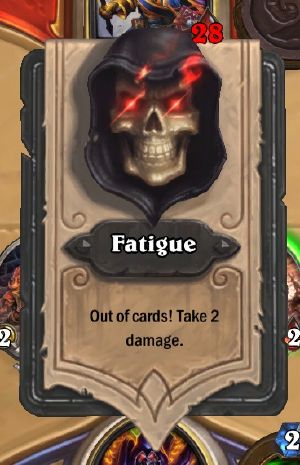 300x465 Fatigue - Hearthstone Drawing
