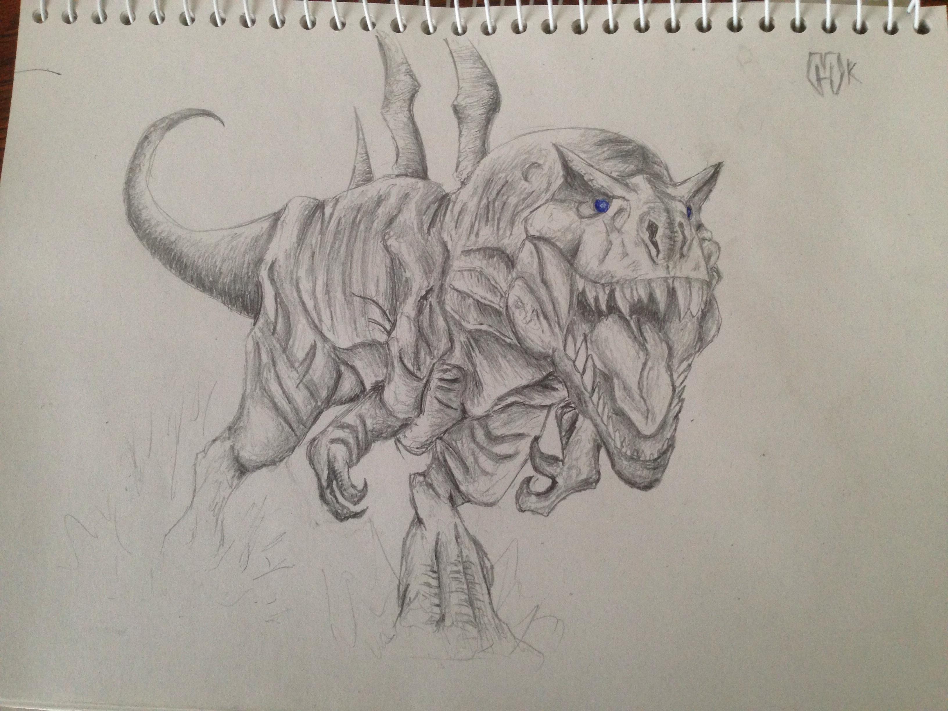 3264x2448 Tried Drawing Krush Hearthstone - Hearthstone Drawing