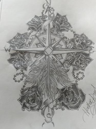 375x505 Loves Direction Drawing - Heather Drawing