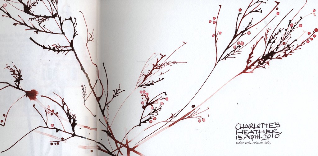 1024x502 palette knife drawing heather - Heather Drawing