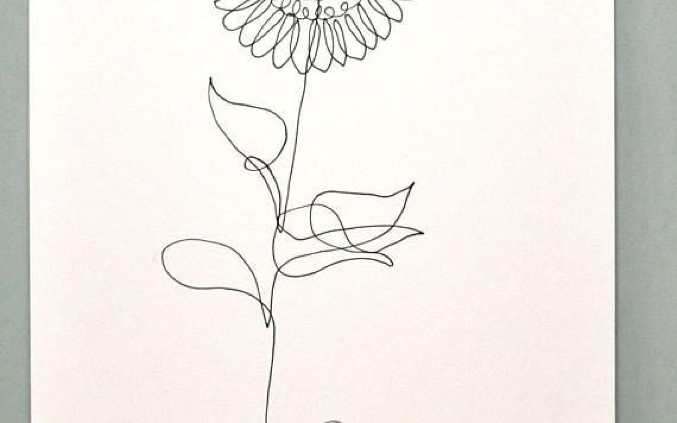 Heather Flower Drawing At PaintingValley.com | Explore Collection Of ...