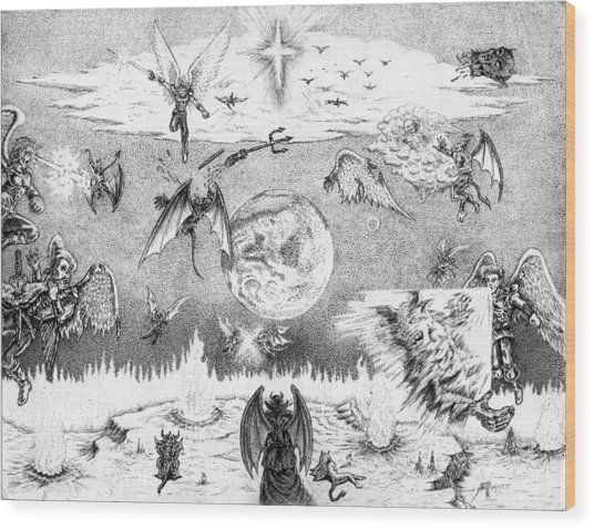 536x479 heaven and hell drawing - Heaven And Hell Drawing