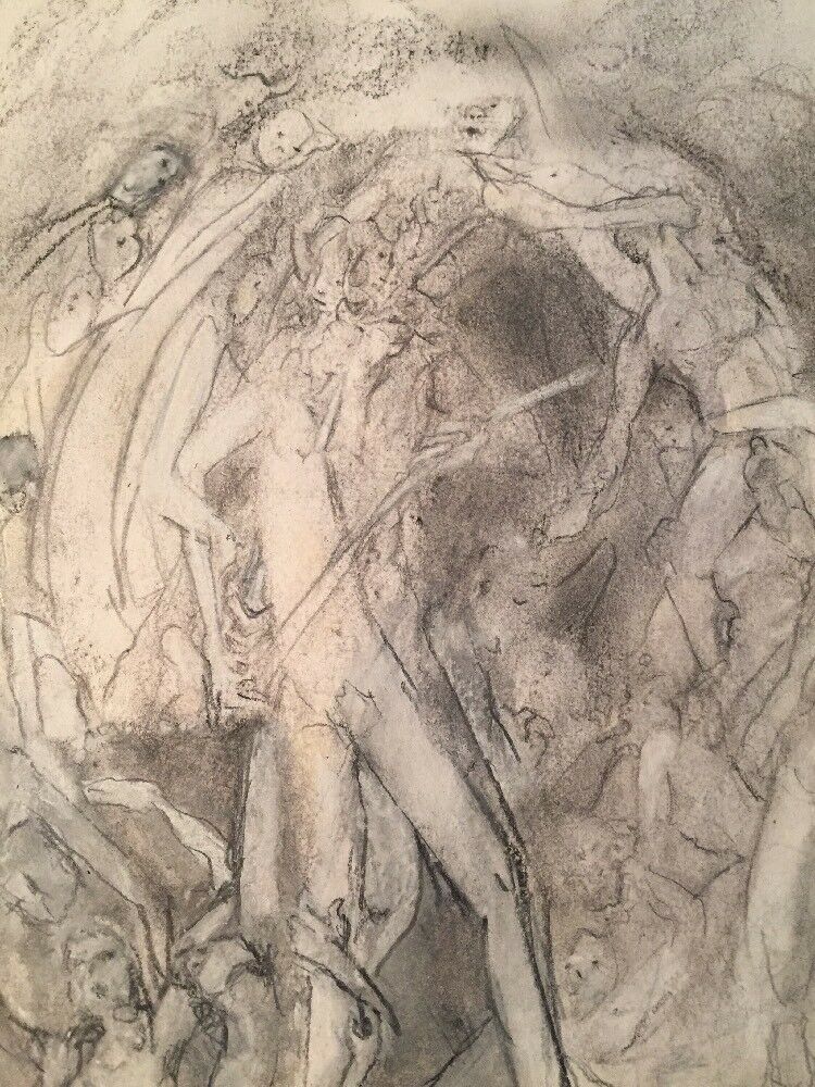 750x1000 heaven hell drawing - Heaven And Hell Drawing