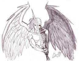 259x200 drawings of heaven vs hell - Heaven And Hell Drawing