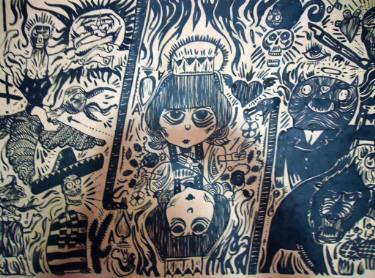 375x278 heaven and hell drawing - Heaven And Hell Drawing