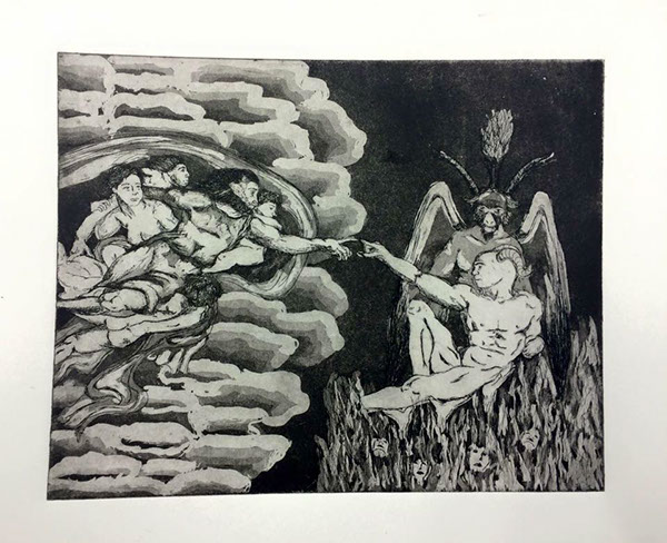 600x488 heaven vs hell on fit portfolios - Heaven And Hell Drawing