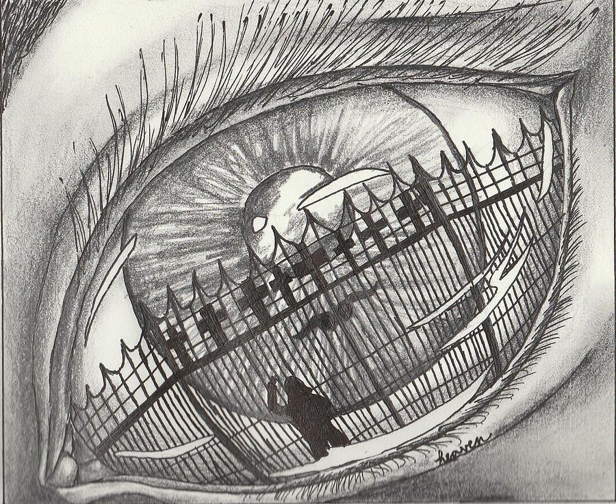 900x737 Heaven's Gates Drawing - Heaven Drawing