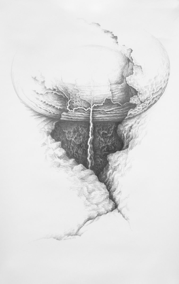 758x1200 You Will See Heaven Opened Drawing - Heaven Drawing