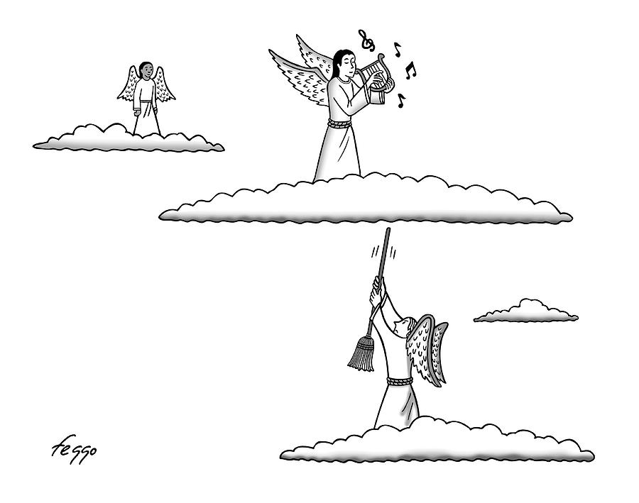 900x709 heavenly music - Heavenly Drawings