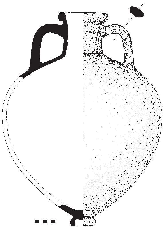 572x792 amphora with heavy rounded rim - Heavy Drawing