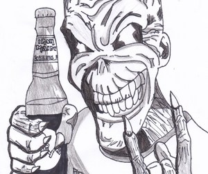 300x250 steve harris from iron maiden - Heavy Metal Drawings