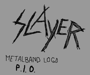 300x250 draw a namelogo for your own heavy metal band - Heavy Metal Drawings