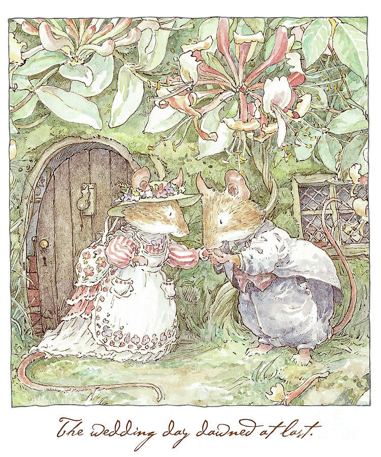 750x900 Brambly Hedge Drawing - Hedge Drawing