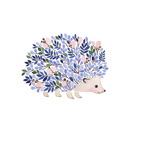 600x600 Tumblr Painting Dibujos, Ilustraciones, Arte De Acuarela - Hedgehog Drawing Tumblr