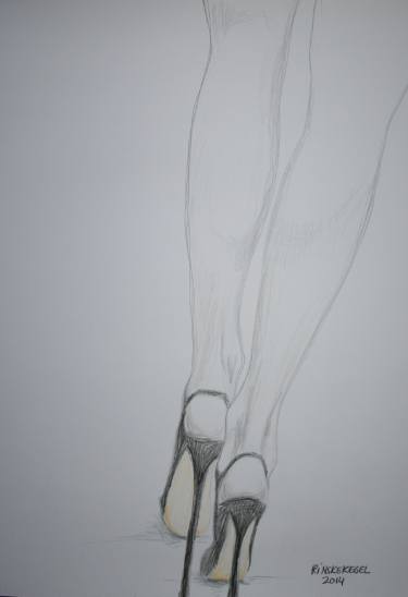 375x548 higher heels drawing - Heels Drawing