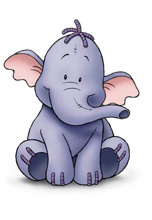 530x768 Heffalump Drawings Winnie The Pooh Drawing, Winnie The Pooh - Heffalump Drawing