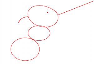 302x208 How To Draw How To Draw Heffalump - Heffalump Drawing