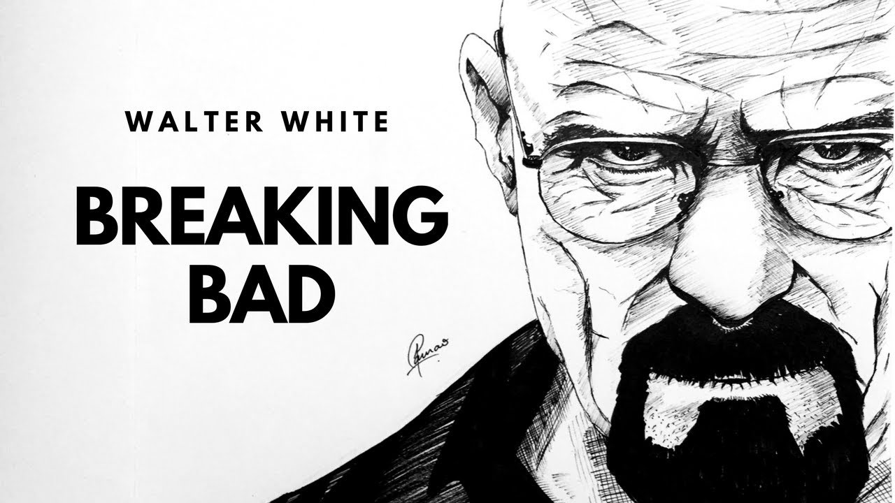 1280x720 walter white - Heisenberg Drawing