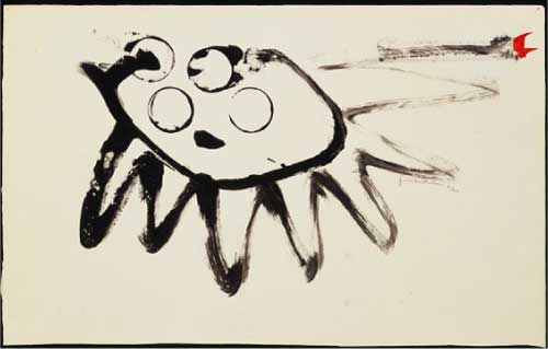 500x319 Helen Frankenthaler Paintings On Paper - Helen Drawing