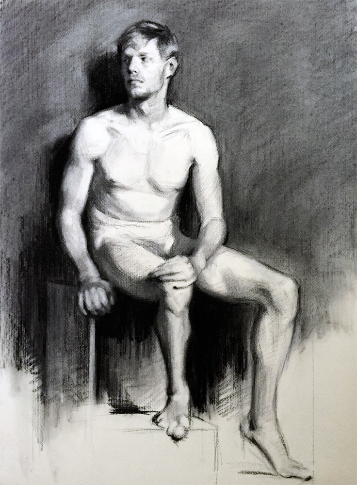 736x1000 A Drawing And A Painting - Helen Drawing