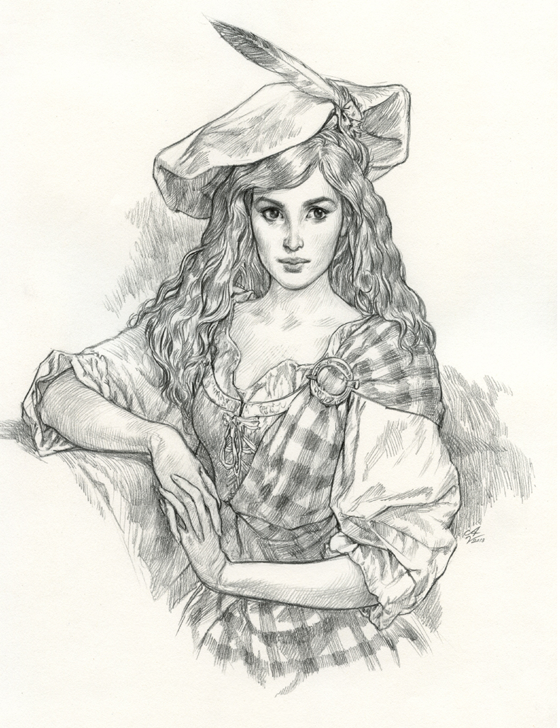 792x1029 Anthony Vanarsdale - Helen Drawing