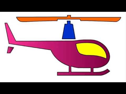 480x360  - Helicopter Drawing