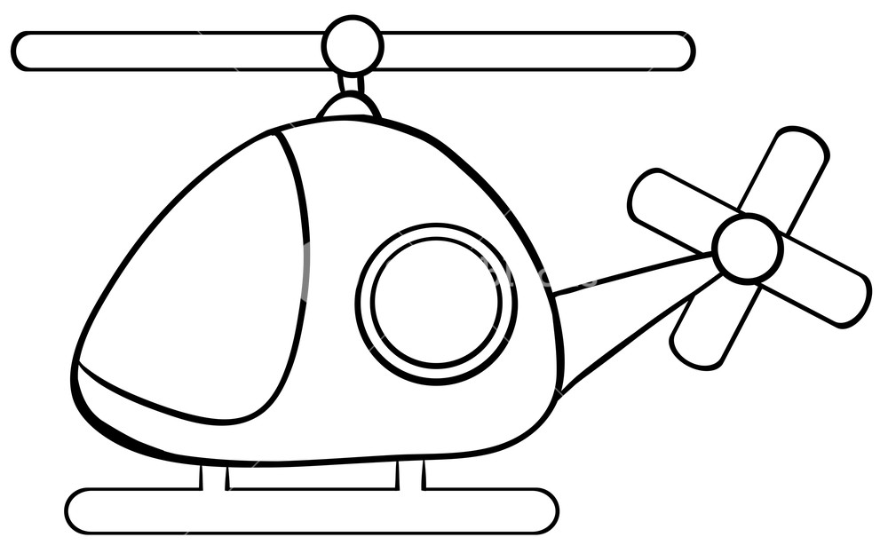 1000x623 Helicopter Clipart Easy Drawing - Helicopter Drawing Images
