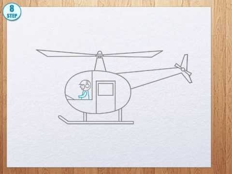 480x360 How To Draw Helicopter - Helicopter Drawing Pictures