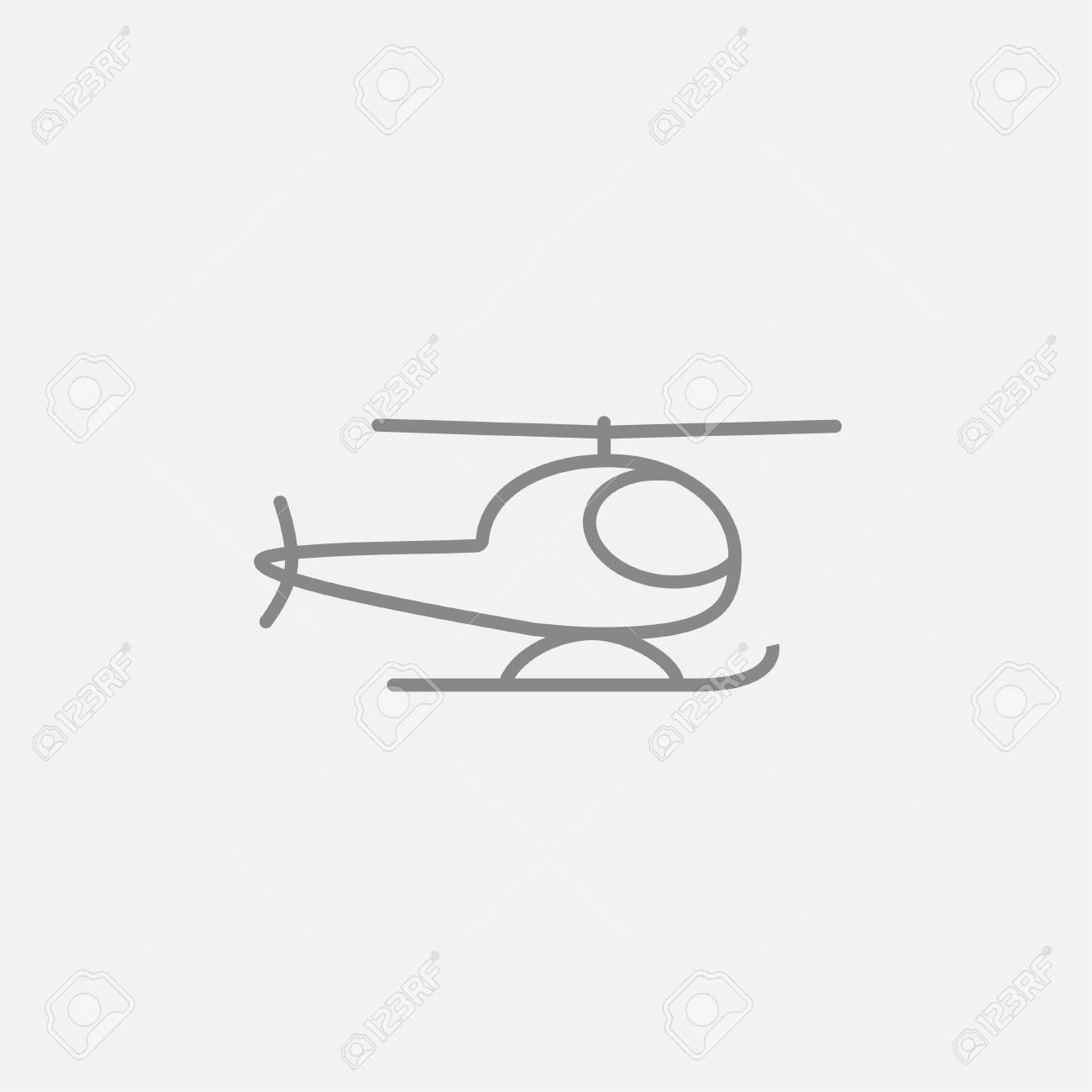 1300x1300 Drawn Helicopter Helicopter Line - Helicopter Line Drawing