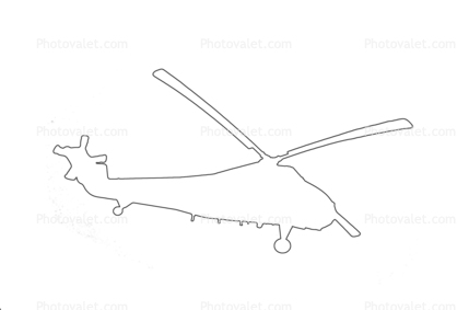 418x283 Westland Wessex Helicopter Line Drawing, Outline Images - Helicopter Line Drawing