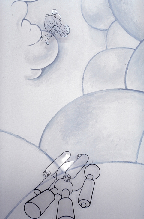 480x731 leona christie drawing wall drawings installations - Helium Drawing