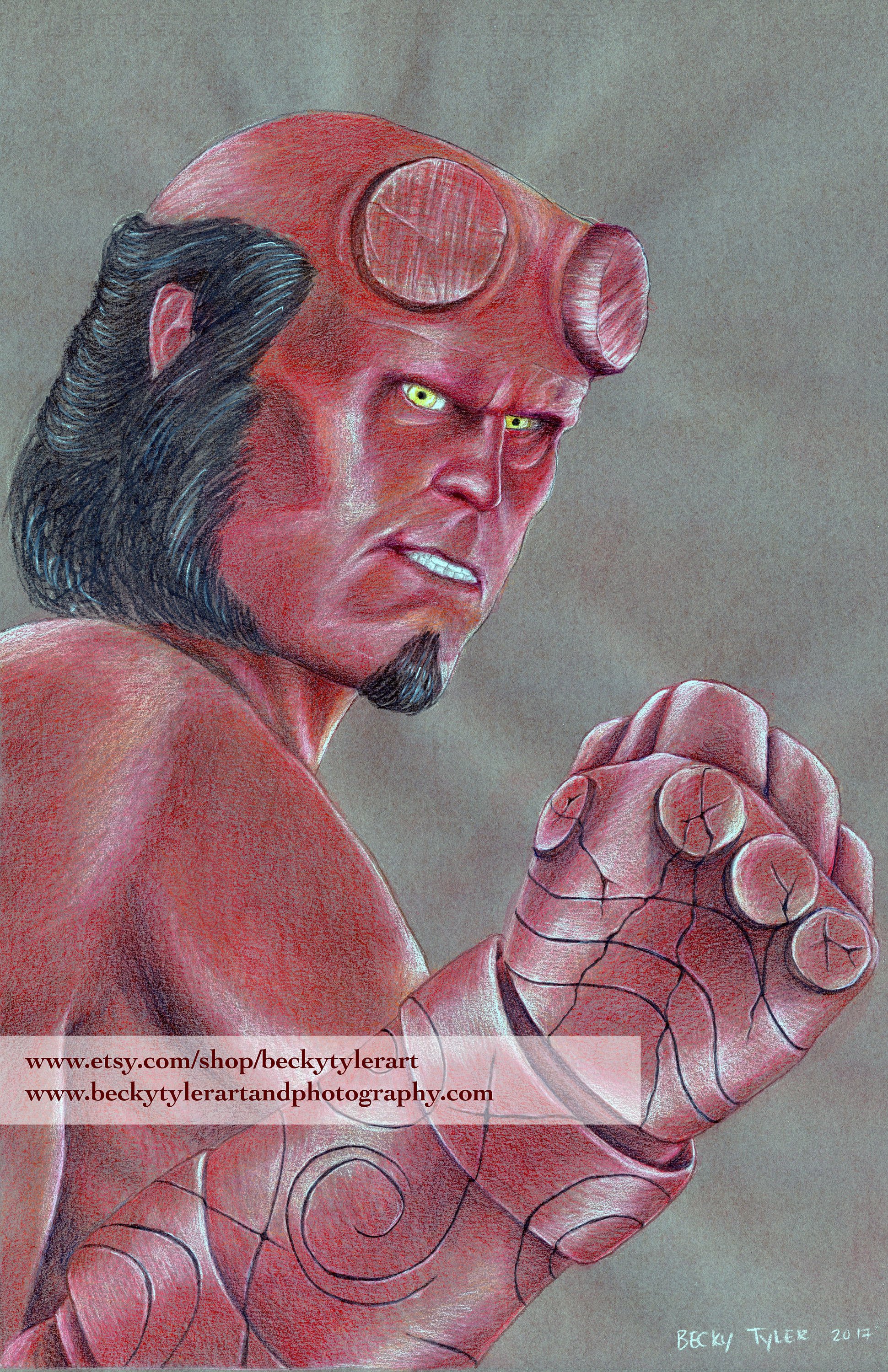 1941x3000 hellboy drawing movie art alternative movie poster etsy - Hellboy Drawing