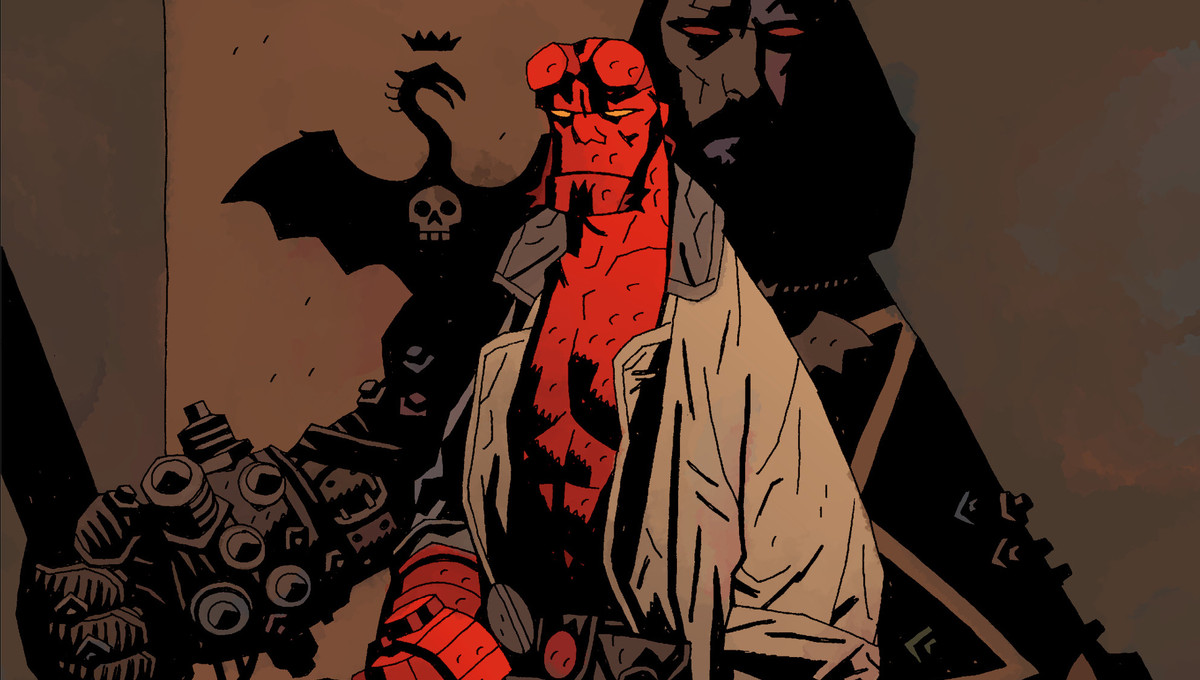 1200x680 mike mignola's very first drawing of hellboy syfy wire - Hellboy Drawing