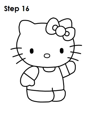 300x388 Hello Kitty - Hello Drawing