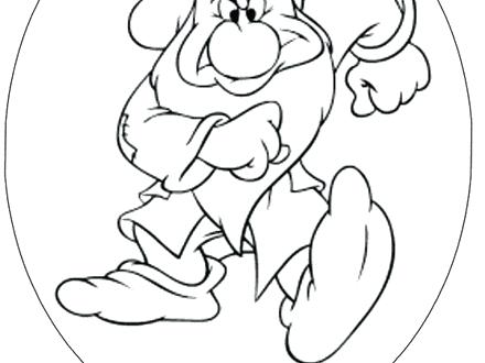 440x330 Snow White Seven Dwarfs Coloring Pages And The Hellokids To Print - Hello Kids Drawing