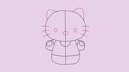 Hello Kitty Line Drawing At Explore Collection Of Hello Kitty Line Drawing 4362