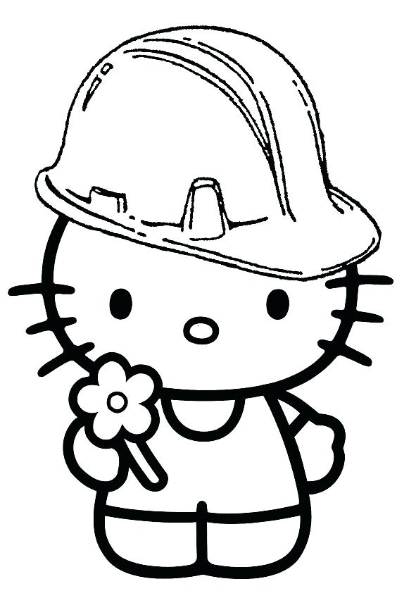 564x849 Free Printable Hello Kitty Coloring Pages For Kids Kids Coloring - Hello Kitty Drawing For Kids
