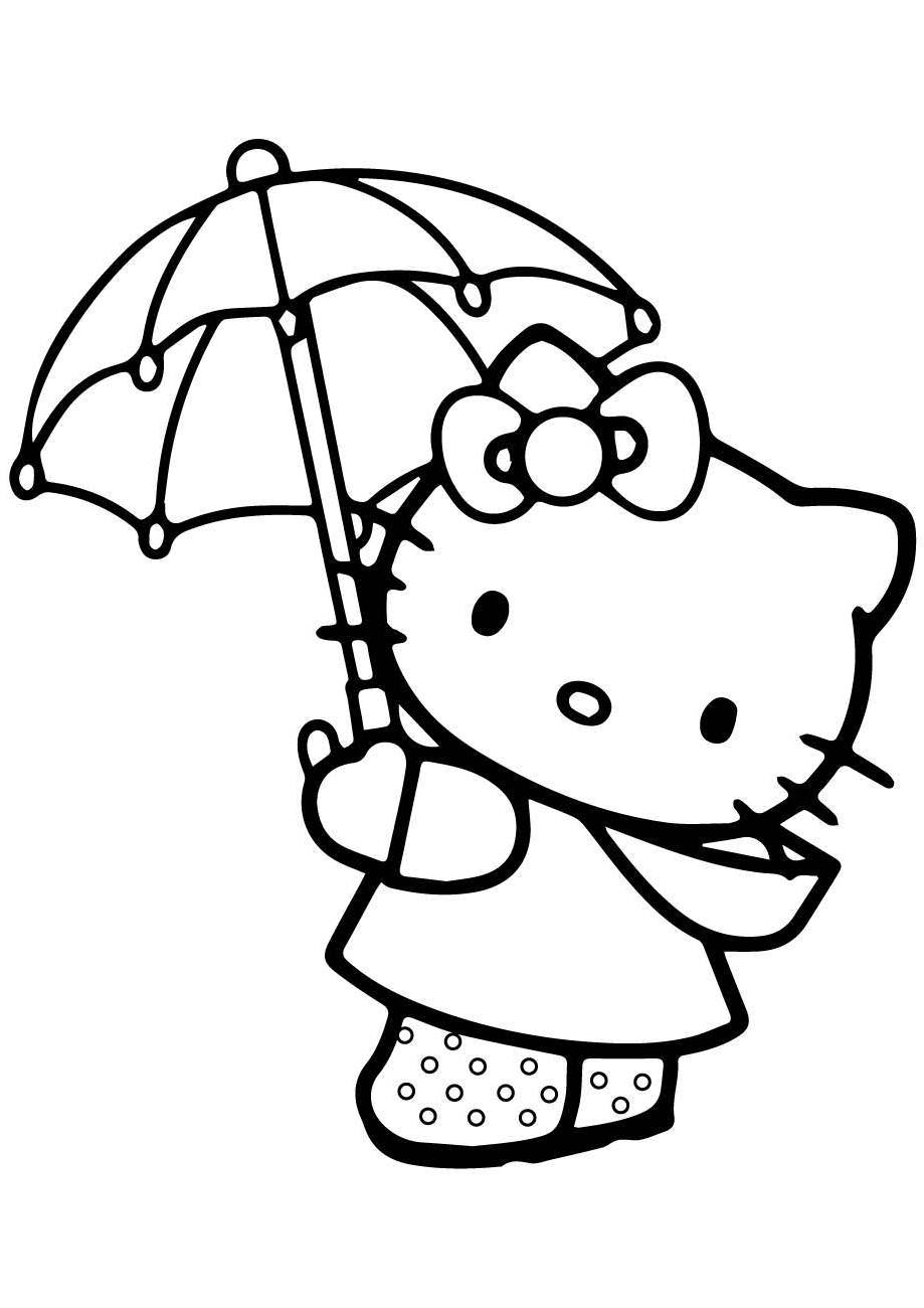 Download 55 Gambar Hello Kitty Line Art Terbaru Gratis HD