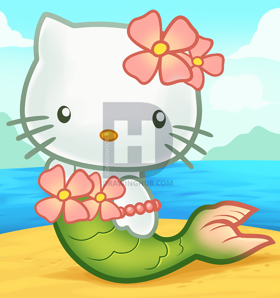 Download 100+ Gambar Hello Kitty Mermaid Terbaik Gratis HD