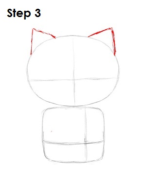 300x388 How To Draw Hello Kitty - Hello Kitty Drawing Images