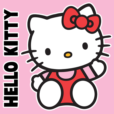400x400 how to draw hello kitty sitting with simple steps for kids - Hello Kitty Drawing Pictures